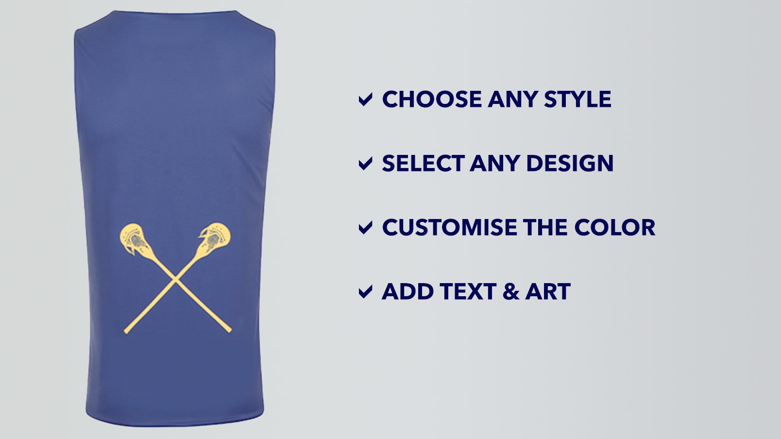 CLIFTON Duke Custom Lacrosse Pinnie